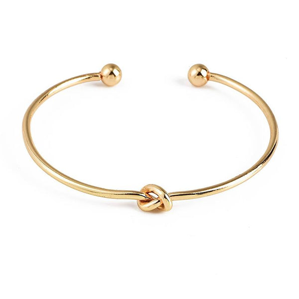 2 Sets of Bohemian Glam Gold Bracelets Stack - 8pcs