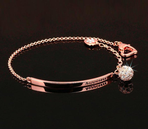 2 Sets of Happiness Half Bangle Bracelet